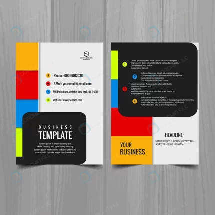 colorful brochure template crc8f23c10f size3.66mb - title:graphic home - اورچین فایل - format: - sku: - keywords: p_id:353984