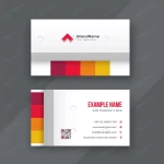 colorful business card design template crc7d3b977a size0.76mb - title:Home - اورچین فایل - format: - sku: - keywords:وکتور,موکاپ,افکت متنی,پروژه افترافکت p_id:63922