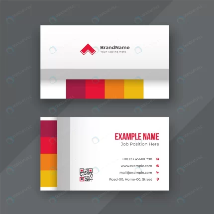 colorful business card design template crc7d3b977a size0.76mb - title:graphic home - اورچین فایل - format: - sku: - keywords: p_id:353984