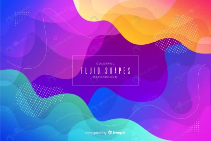 colorful fluid shapes template crce202b7bb size7.00mb - title:graphic home - اورچین فایل - format: - sku: - keywords: p_id:353984