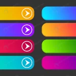 colorful gradient buttons with arrows set eight m crc16c3997d size1.85mb - title:Home - اورچین فایل - format: - sku: - keywords:وکتور,موکاپ,افکت متنی,پروژه افترافکت p_id:63922