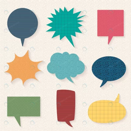 colorful speech bubble vector set flat paper desi crc06a163af size10.10mb - title:graphic home - اورچین فایل - format: - sku: - keywords: p_id:353984