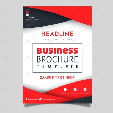 colorful vector business brochure template design crc5ef9b414 size1.30mb - title:graphic home - اورچین فایل - format: - sku: - keywords: p_id:353984
