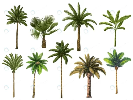 colourful hand drawn palm tree retro tropical coc crc699bb1bb size7.17mb - title:graphic home - اورچین فایل - format: - sku: - keywords: p_id:353984