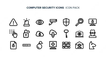 computer security icons rnd870 frp26036366 - title:graphic home - اورچین فایل - format: - sku: - keywords: p_id:353984