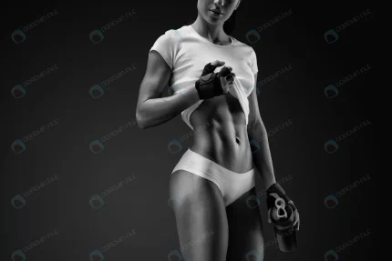 confident athletic woman with sixpack abs posing rnd334 frp6421348 - title:graphic home - اورچین فایل - format: - sku: - keywords: p_id:353984