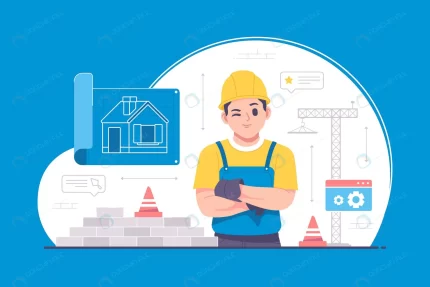 construction civil engineer concept illustration. crce88fb1d6 size445.71kb 1 - title:graphic home - اورچین فایل - format: - sku: - keywords: p_id:353984
