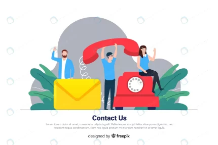 contact us concept landing page crc2f54f631 size1.10mb - title:graphic home - اورچین فایل - format: - sku: - keywords: p_id:353984