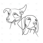continuous line drawing style dog head dog head o crc7a945644 size0.49mb - title:Home - اورچین فایل - format: - sku: - keywords:وکتور,موکاپ,افکت متنی,پروژه افترافکت p_id:63922