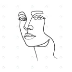 continuous line drawing woman face cute female li crc88ec7f25 size0.30mb - title:Home - اورچین فایل - format: - sku: - keywords:وکتور,موکاپ,افکت متنی,پروژه افترافکت p_id:63922