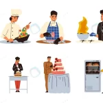- cooking isolated flat icons white background with crcfca8672a size1.92mb - Home
