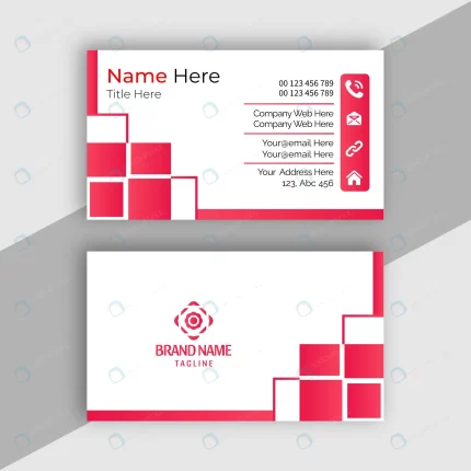 corporate business card modern minimal creative u crcf8904d8f size0.62mb - title:graphic home - اورچین فایل - format: - sku: - keywords: p_id:353984