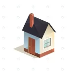 - cottage home vector icon low poly isometric vecto crc98286296 size1.37mb - Home