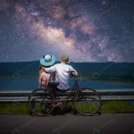 - couple traveler sitting near bicycle looking milk crc99f17ff6 size9.06mb 6000x4000 - Home