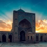 courtyard kalyan mosque sunset bukhara uzbekistan crcc5f04e80 size10.74mb 5324x3549 - title:Home - اورچین فایل - format: - sku: - keywords:وکتور,موکاپ,افکت متنی,پروژه افترافکت p_id:63922