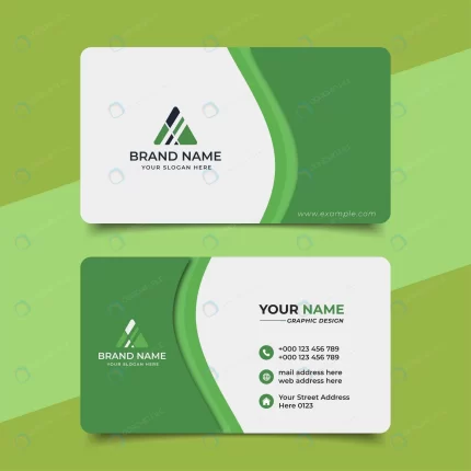 creative modern professional business card templat rnd372 frp27739309 - title:graphic home - اورچین فایل - format: - sku: - keywords: p_id:353984
