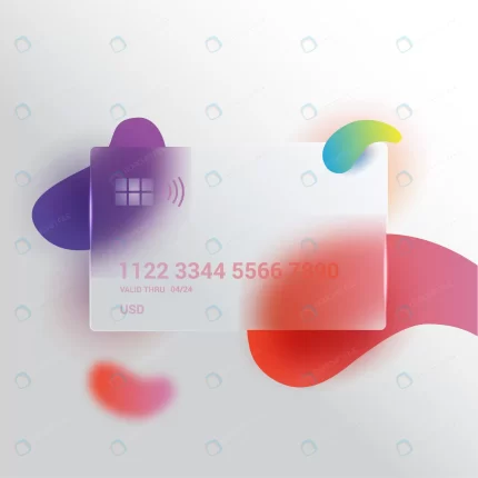 credit card debit concept with transparant glassmo rnd860 frp25214886 1 - title:graphic home - اورچین فایل - format: - sku: - keywords: p_id:353984