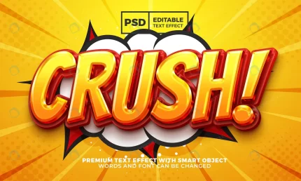 crush comic glossy 3d editable text effect crcfec8f526 size8.33mb - title:graphic home - اورچین فایل - format: - sku: - keywords: p_id:353984