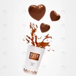 - cup chocolate drinking heart splash mockup crcdd59b8d2 size29.27mb - Home