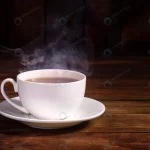 - cup freshly brewed black tea escaping steam warm crc10ad9753 size8.53mb 5393x3600 - Home