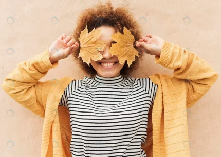 curly young woman covering her eyes with leaves crc058fd98e size2.53mb 6397x4569 - title:graphic home - اورچین فایل - format: - sku: - keywords: p_id:353984