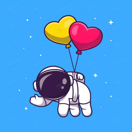 cute astronaut floating with love balloon cartoon rnd161 frp16246915 - title:graphic home - اورچین فایل - format: - sku: - keywords: p_id:353984