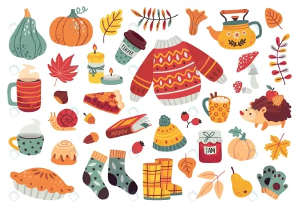 cute autumn scrapbook bundle cozy fall icons stic crc88657353 size2.85mb - title:graphic home - اورچین فایل - format: - sku: - keywords: p_id:353984