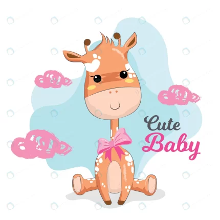 cute baby giraffe crcf08073bd size3.69mb - title:graphic home - اورچین فایل - format: - sku: - keywords: p_id:353984