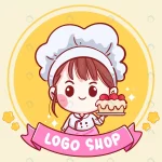 cute bakery chef girl smiling cartoon art ho - title:Home - اورچین فایل - format: - sku: - keywords:وکتور,موکاپ,افکت متنی,پروژه افترافکت p_id:63922