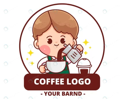 cute boy coffee shop logo hand drawn cartoon art crc6d11bc87 size2.10mb - title:graphic home - اورچین فایل - format: - sku: - keywords: p_id:353984