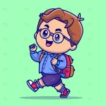 cute boy going school cartoon vector icon illustr crc8455025a size2.33mb - title:Home - اورچین فایل - format: - sku: - keywords:وکتور,موکاپ,افکت متنی,پروژه افترافکت p_id:63922