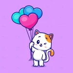 cute cat holding love heart balloon cartoon vector rnd207 frp23104922 - title:Home - اورچین فایل - format: - sku: - keywords:وکتور,موکاپ,افکت متنی,پروژه افترافکت p_id:63922