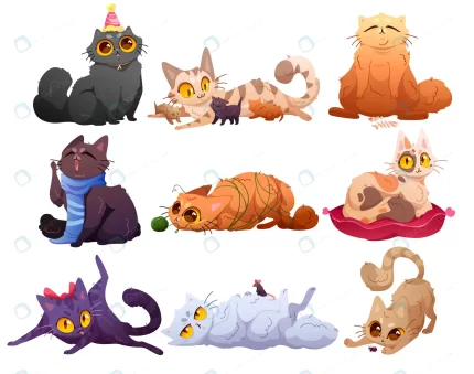 cute cats fluffy pets different poses crc3e972d4c size2.98mb - title:graphic home - اورچین فایل - format: - sku: - keywords: p_id:353984