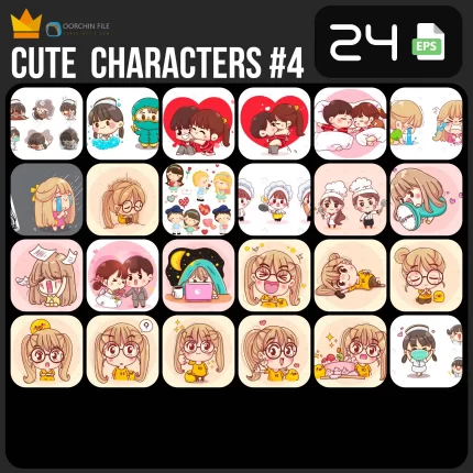 cute character 4a - title:graphic home - اورچین فایل - format: - sku: - keywords: p_id:353984