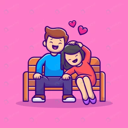 cute couple human cartoon vector illustration peo crc0f85c48d size0.72mb - title:graphic home - اورچین فایل - format: - sku: - keywords: p_id:353984