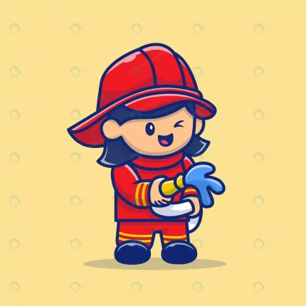 cute firefighter cartoon vector icon illustration crc2d756b58 size0.73mb - title:graphic home - اورچین فایل - format: - sku: - keywords: p_id:353984