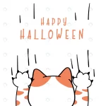 - cute funny cat playful ghost paw happy halloween crc4e326a9f size970.23kb 1 - Home