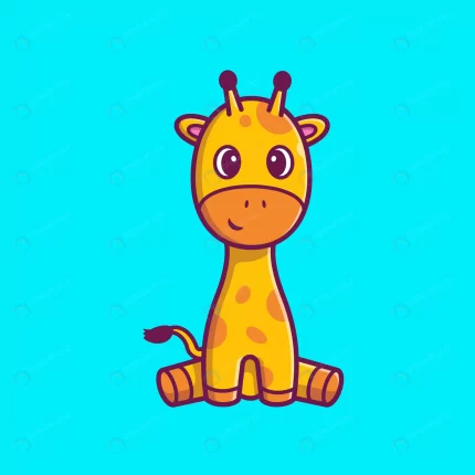 cute giraffe sitting icon illustration giraffe ma crcabec0b56 size0.52mb - title:graphic home - اورچین فایل - format: - sku: - keywords: p_id:353984