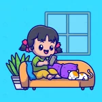 cute girl playing phone with cat sofa cartoon vec crc8d1dde8b size1.33mb - title:Home - اورچین فایل - format: - sku: - keywords:وکتور,موکاپ,افکت متنی,پروژه افترافکت p_id:63922