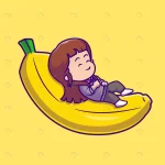 cute girl sleeping bananas cartoon vector icon il crceea16593 size1.10mb - title:Home - اورچین فایل - format: - sku: - keywords:وکتور,موکاپ,افکت متنی,پروژه افترافکت p_id:63922