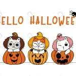 - cute happy halloween banner funny kitten cat cost crcb98d0efb size3.15mb 1 - Home