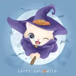cute kitty halloween day with watercolor illustra crc54018cab size5.83mb - title:Home - اورچین فایل - format: - sku: - keywords:وکتور,موکاپ,افکت متنی,پروژه افترافکت p_id:63922