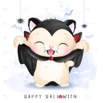 cute kitty halloween day with watercolor illustra crc7f595afe size5.06mb - title:Home - اورچین فایل - format: - sku: - keywords:وکتور,موکاپ,افکت متنی,پروژه افترافکت p_id:63922