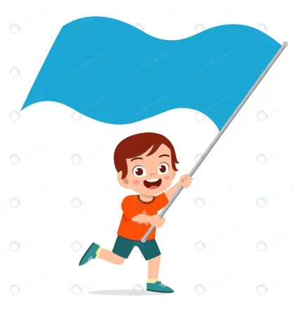 cute little boy run holding flag crce2036dc4 size0.91mb - title:graphic home - اورچین فایل - format: - sku: - keywords: p_id:353984