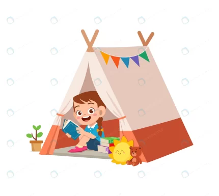cute little girl play inside small tent crc650e3d94 size1.48mb - title:graphic home - اورچین فایل - format: - sku: - keywords: p_id:353984
