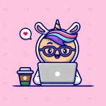- cute man wearing unicorn costume working laptop w crcc0740b9a size1.55mb - Home