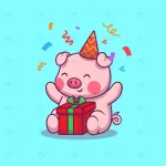 cute pig birthday party rnd745 frp8159236 - title:Home - اورچین فایل - format: - sku: - keywords:وکتور,موکاپ,افکت متنی,پروژه افترافکت p_id:63922