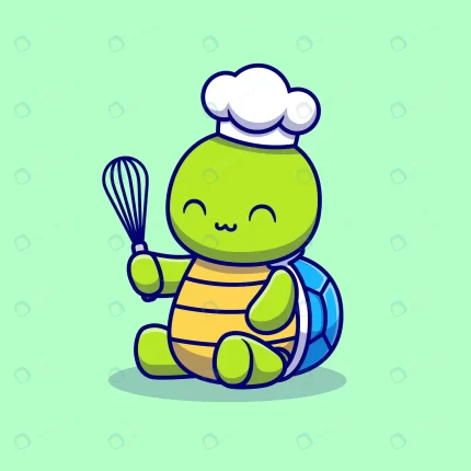 cute turtle chef cooking cartoon illustration crc6625a39f size1.01mb - title:graphic home - اورچین فایل - format: - sku: - keywords: p_id:353984