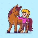 cute woman with horse cartoon vector icon illustr crcf8f40e1b size1.27mb - title:Home - اورچین فایل - format: - sku: - keywords:وکتور,موکاپ,افکت متنی,پروژه افترافکت p_id:63922