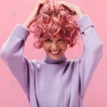 cute young girl ruffles curly pink hair isolated crc9e3a2558 size9.99mb 6720x4480 - title:Home - اورچین فایل - format: - sku: - keywords:وکتور,موکاپ,افکت متنی,پروژه افترافکت p_id:63922
